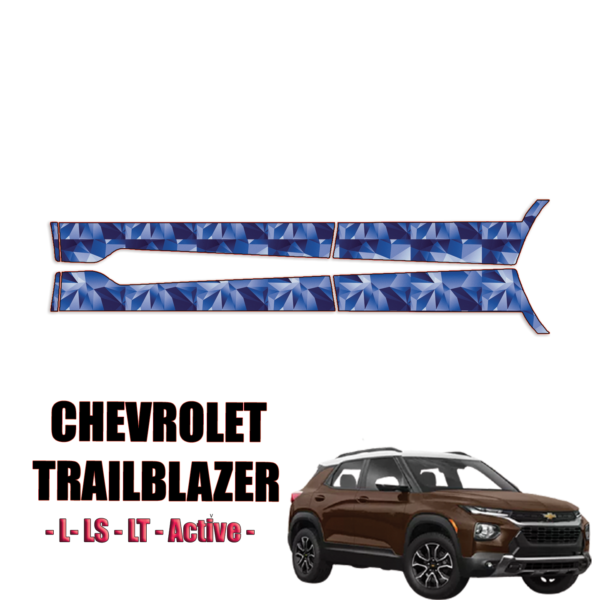 2021 – 2024 Chevrolet Trailblazer Precut Paint Protection PPF Kit – Rocker Panels