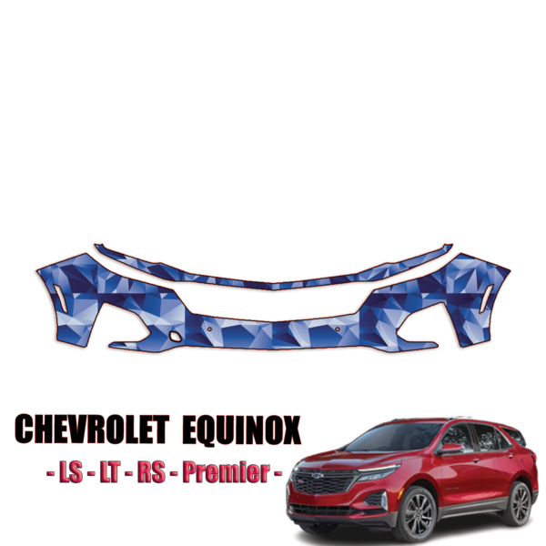 2022-2024 Chevrolet Equinox Precut Paint Protection PPF Kit – Front Bumper