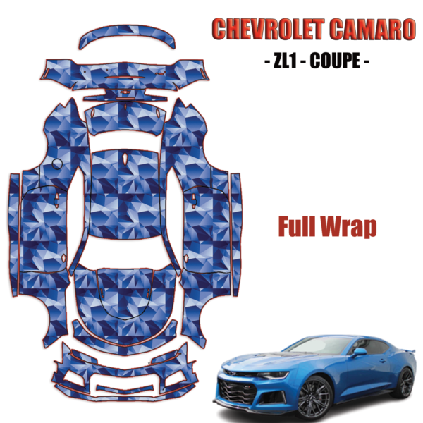 2019-2024 Chevrolet Camaro ZL1 Precut Paint Protection PPF Kit – Full Wrap Vehicle