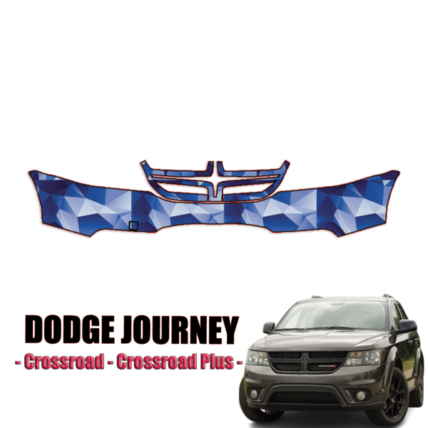 2014-2024 Dodge Journey Precut Paint Protection Kit (PPF) – Front Bumper