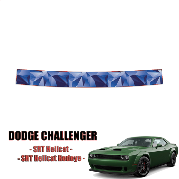 2019-2024 Dodge Challenger Precut Paint Protection PPF Kit – Bumper Step