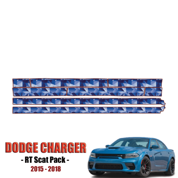 2015-2018 Dodge Charger RT Scat Pack Precut Paint Protection Kit – Rocker Panels