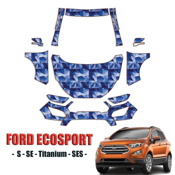 2018-2024 Ford EcoSport Precut Paint Protection Kit – Full Front+