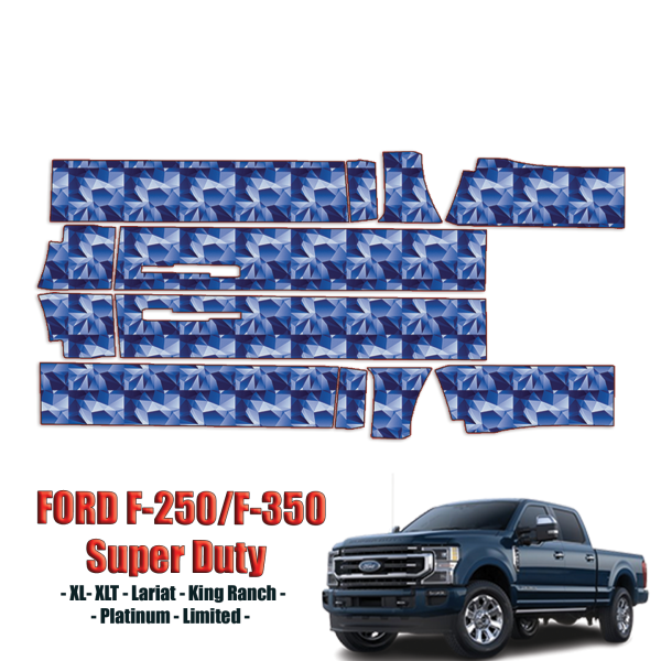 2023-2024 Ford F250/F350 Super Duty Precut Paint Protection Kit – Rocker Panels