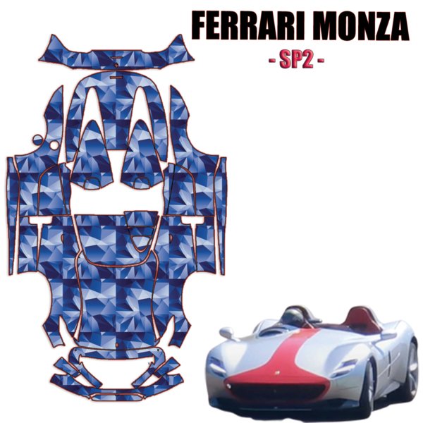 2019-2024 Ferrari Monza – SP2 Precut Paint Protection Kit – Full Wrap Vehicle