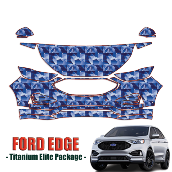 2019-2024 Ford Edge – Titanium Elite Package Precut Paint Protection Kit – Partial Front