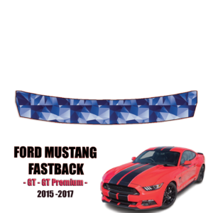 2015-2017 Ford Mustang Fastback – GT, GT Premium Precut Paint Protection Kit – Bumper Step