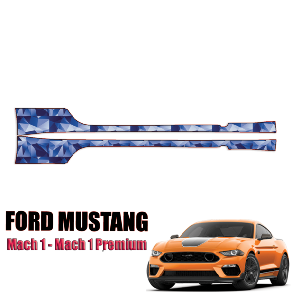 2021-2023 Ford Mustang Mach 1 Precut Paint Protection Kit – Rocker Panels