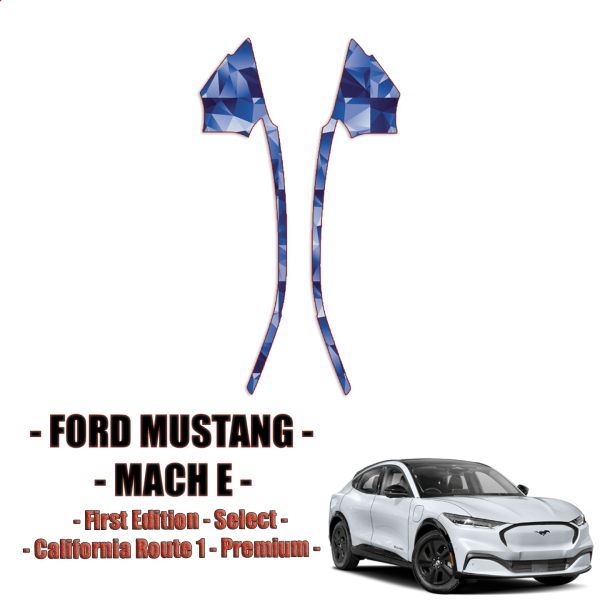  2021-2024 Ford Mustang Mach E Precut Paint Protection Kit – Quarter Panels