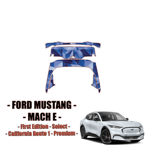 2021-2024 Ford Mustang Mach E Precut Paint Protection Kit – Tailgate Assembly