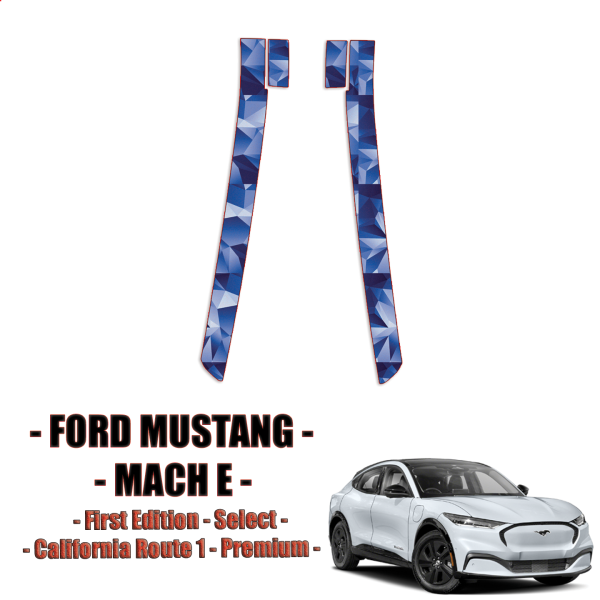 2021-2024 Ford Mustang Mach E Precut Paint Protection Kit – A-Pillars