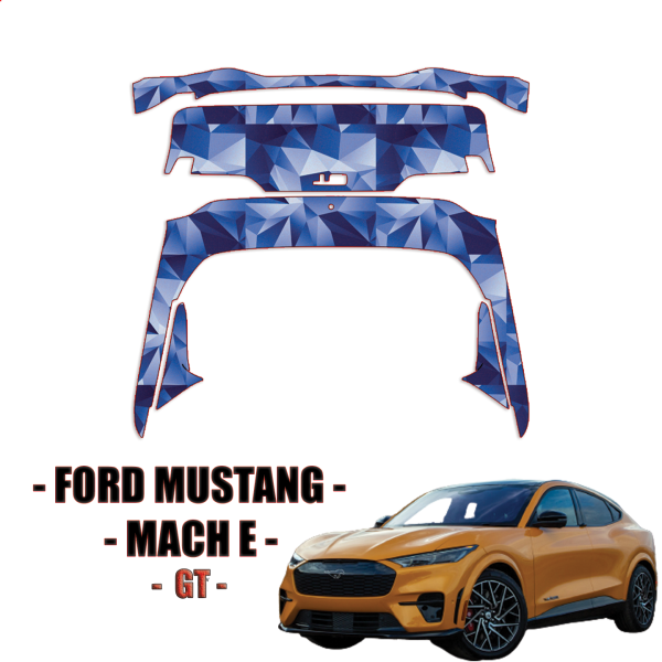 2021-2024 Ford Mustang Mach E GT Precut Paint Protection Kit PPF – Tailgate Assembly