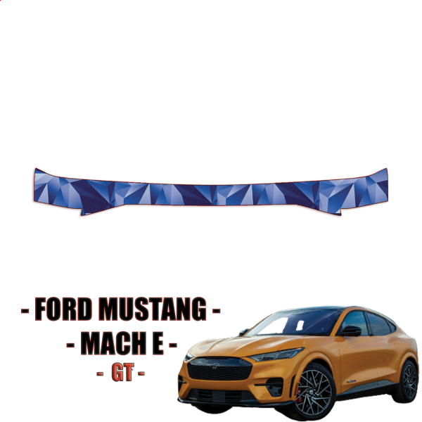2021-2024 Ford Mustang Mach E GT Precut Paint Protection Kit – Bumper Step