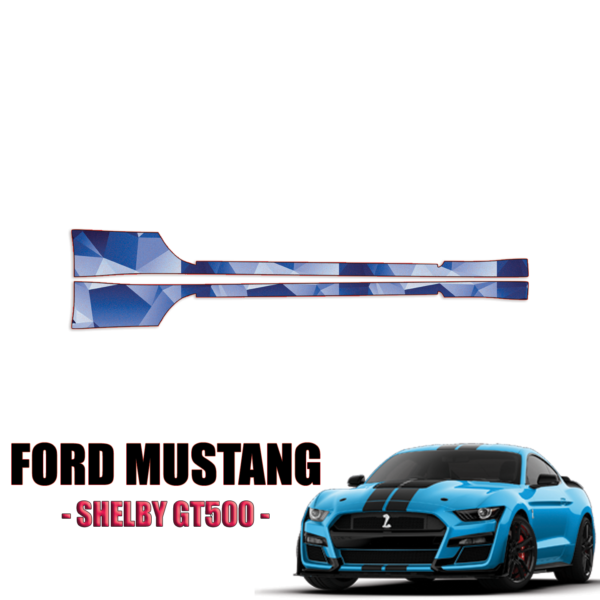 2020-2023 Ford Mustang Shelby GT500 Precut Paint Protection Kit – Rocker Panels