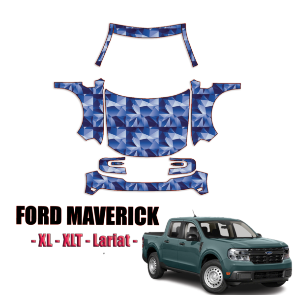 2022-2024 Ford Maverick Precut Paint Protection PPF Kit – Full Front+