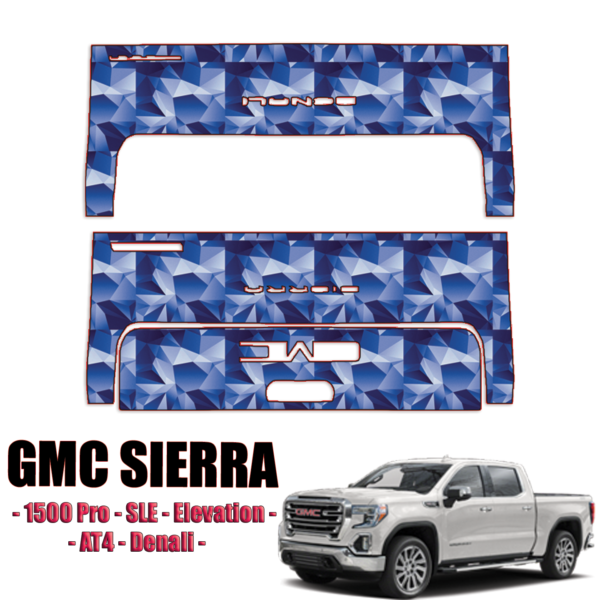 2022-2024 GMC Sierra 1500 Paint Protection Kit PPF – Tailgate (Assembly)