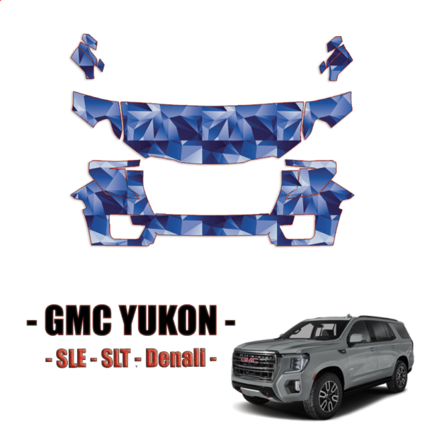 2021-2024 GMC Yukon Precut Paint Protection PPF Kit – Partial Front