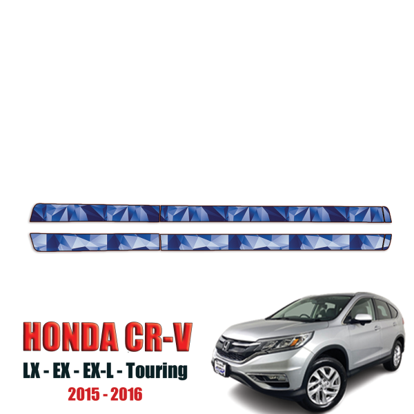 2015-2016 Honda CR-V – LX, EX, EX-L, Touring Precut Paint Protection Kit – Rocker Panels