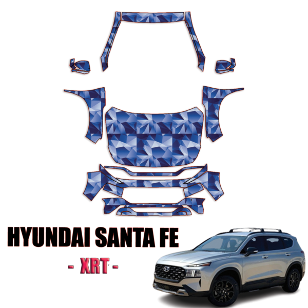 2022-2024 Hyundai Santa Fe – XRT Pre Cut Paint Protection PPF Kit – Full Front + A Pillars + Rooftop