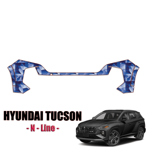 2022-2024 Hyundai Tucson – N-Line Precut Paint Protection PPF Kit – Front Bumper