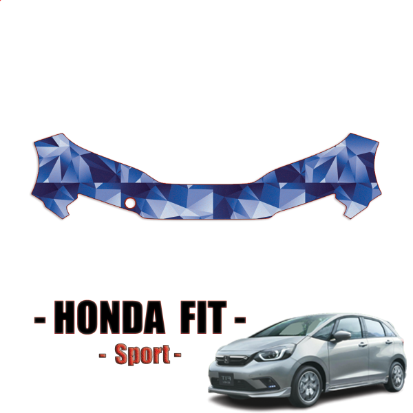2018 – 2024 Honda Fit-Sport Precut Paint Protection PPF Kit – Front Bumper
