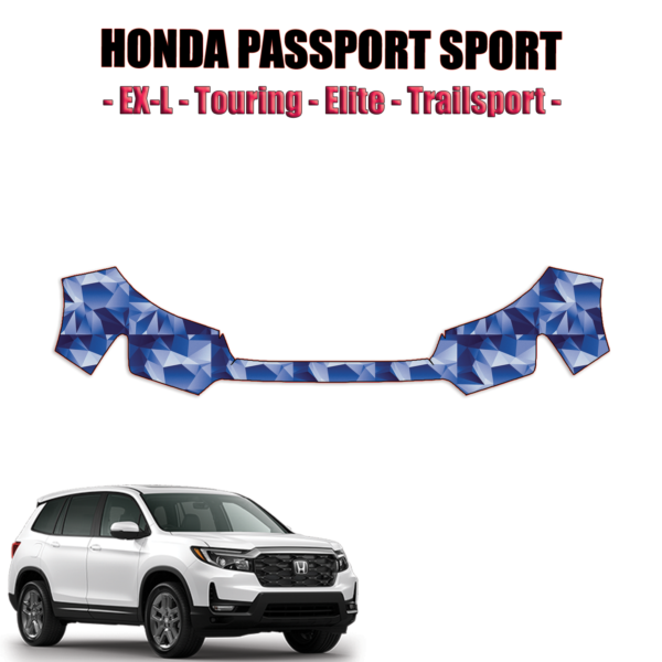 2022-2024 Honda Passport Precut Paint Protection PPF Kit – Front Bumper