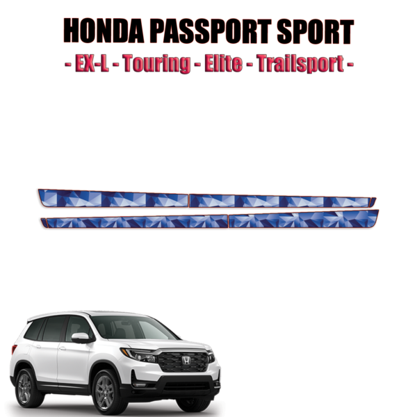 2022-2024 Honda Passport Precut Paint Protection PPF Kit – Rocker Panels