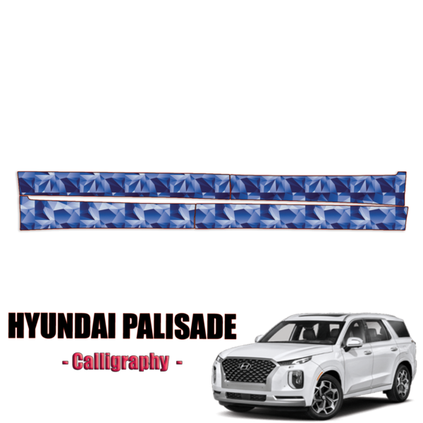 2021-2022 Hyundai Palisade – Calligraphy Precut Paint Protection Kit – Rocker Panels