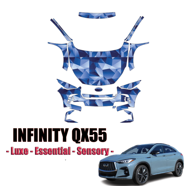 2022-2023 Infinity QX55 – Pre Cut Paint Protection Kit – Full Front