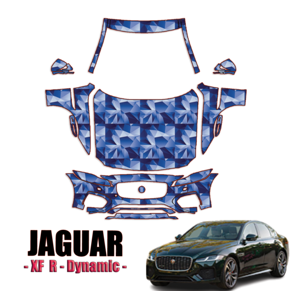 2021-2023 Jaguar XF R-Dynamic Precut Paint Protection Kit – Full Front + A Pillars + Rooftop