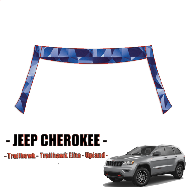 2019-2023 Jeep Cherokee Trailhawk Paint Protection Kit – A Pillars + Rooftop