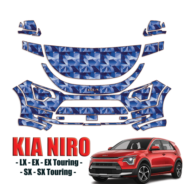 2023-2024 Kia Niro Precut Paint Protection PPF Kit – Partial Front