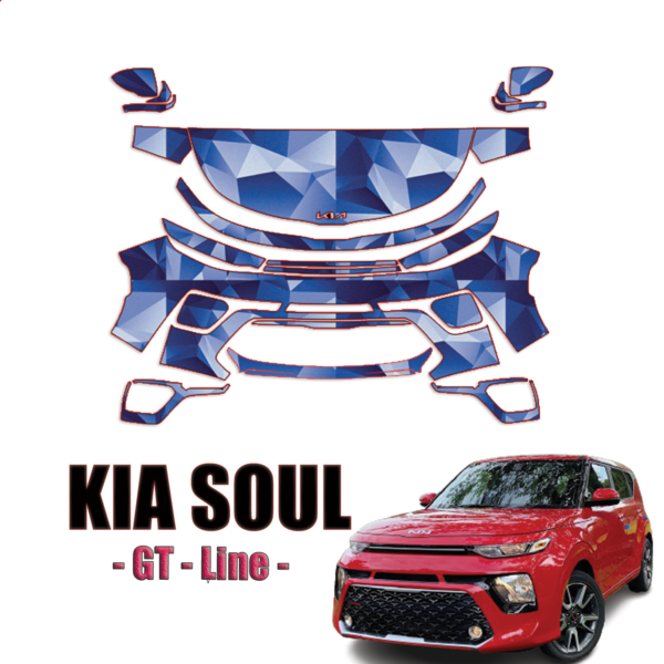 2022 Kia Soul GT-Line – Precut Paint Protection Kit – Partial Front