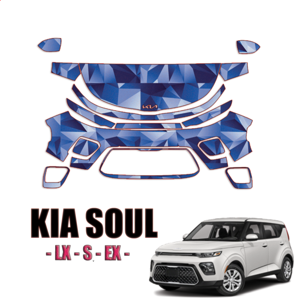 2022 Kia Soul LX Precut Paint Protection Kit – Partial Front