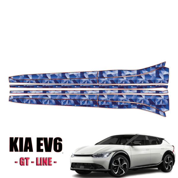 2022-2024 Kia EV6 GT-Line Precut Paint Protection Kit – Rocker Panels