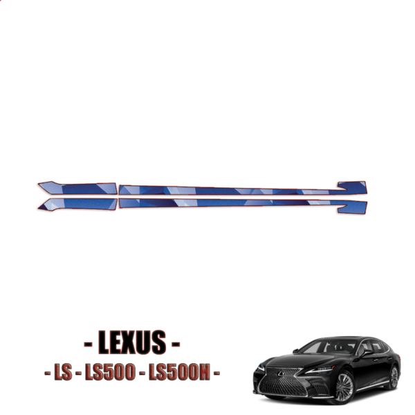 2021-2023 Lexus LS LS500 LS500h Precut Paint Protection Film – Rocker Panels