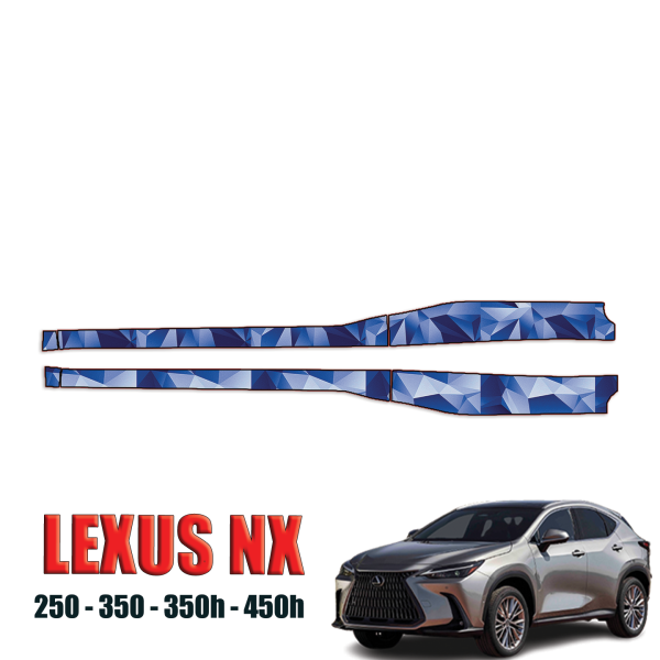 2022-2024 Lexus NX 250, 350, 350h, 450h Precut Paint Protection Kit – Rocker Panels