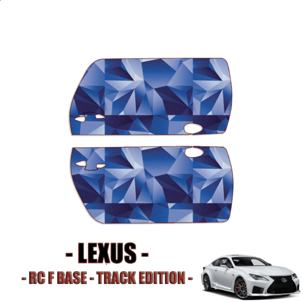 2020-2023 Lexus RC F Base, Track Edition Precut Paint Protection Kit – Full 2 Doors