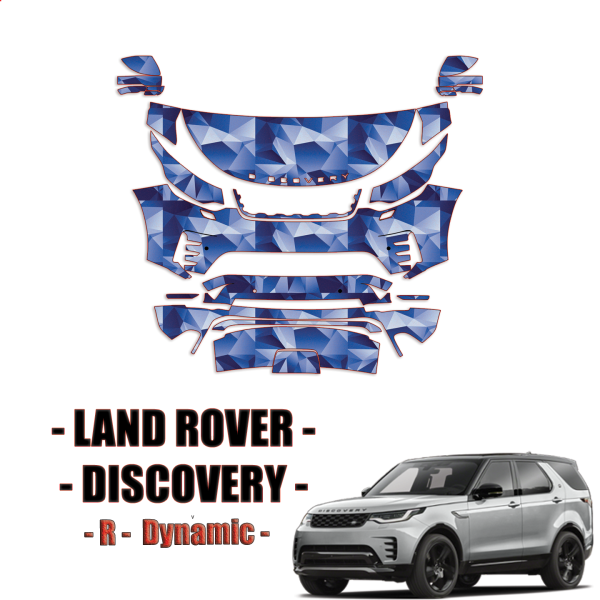 2021-2023 Land Rover Discovery Precut Paint Protection Kit – Partial Front