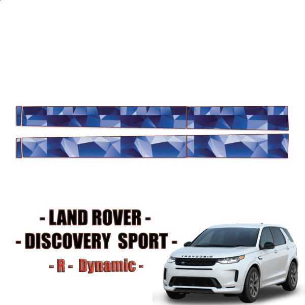 2020-2023 Land Rover Discovery Sport – R-Dynamic Precut Paint Protection Kit – Rocker Panels