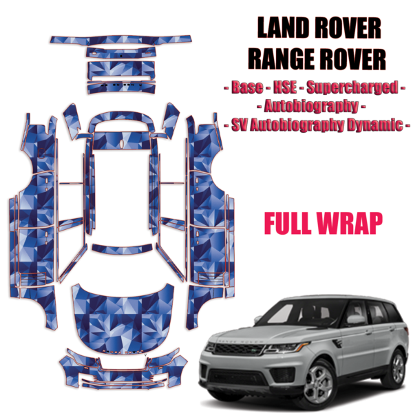2018-2022 Land Rover Range Rover Sport Paint Protection Kit – Full Wrap Vehicle