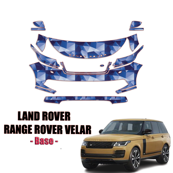 2018-2023 Land Rover Range Rover Velar-Base Precut Paint Protection Kit – Partial Front