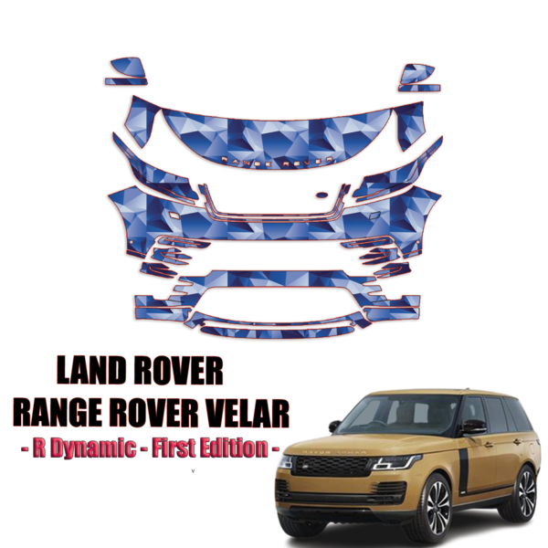 2018-2023 Land Rover Range Rover Velar-R Dynamic Precut Paint Protection Kit – Partial Front
