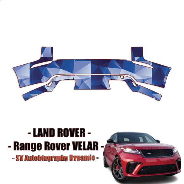 2020 – 2023 Land Rover Range Rover Velar  Paint Protection Kit – Rear Bumper
