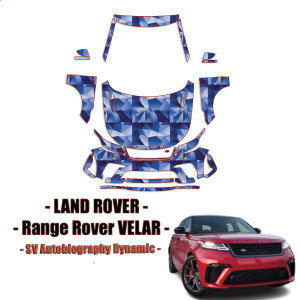 2020-2023 Land Rover Range Rover Velar Pre Cut Paint Protection Kit Full Front