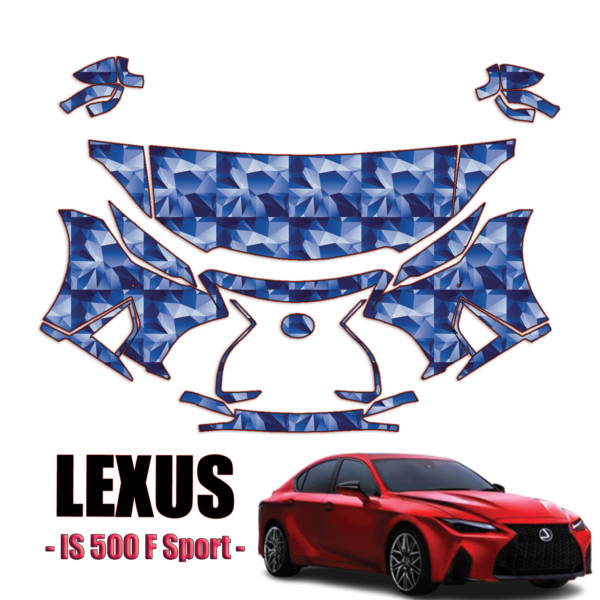 2022-2024 Lexus IS 500 F Sport Precut Paint Protection PPF Kit – Partial Front