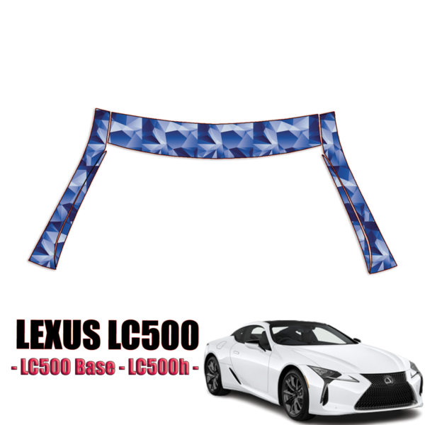 2018 -2024 Lexus LC500 Precut Paint Protection Kit (PPF) – A-Pillars + Rooftop