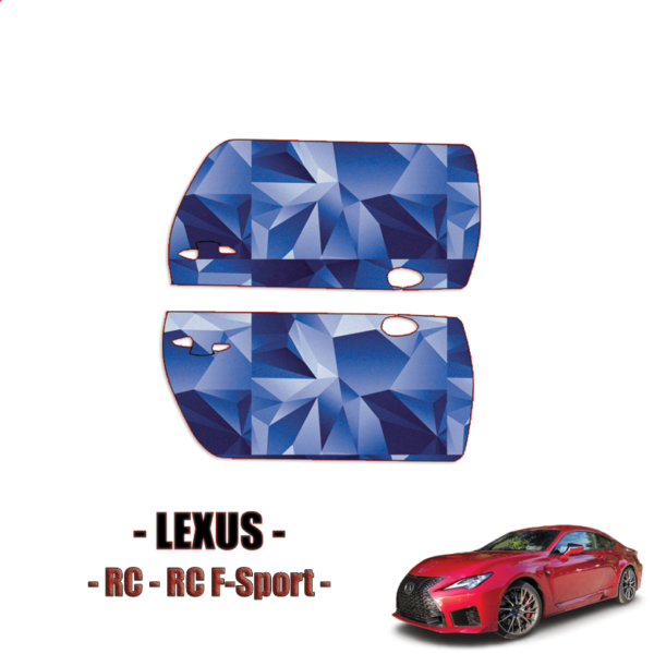 2019-2023 Lexus RC, RC F-Sport PPF Precut Paint Protection Kit – Full 2 Doors