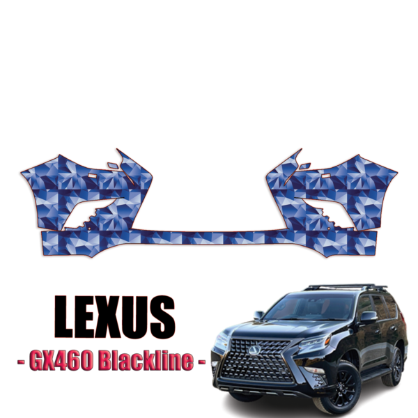2022-2023 Lexus GX460 Blackline Precut Paint Protection Kit – Front Bumper