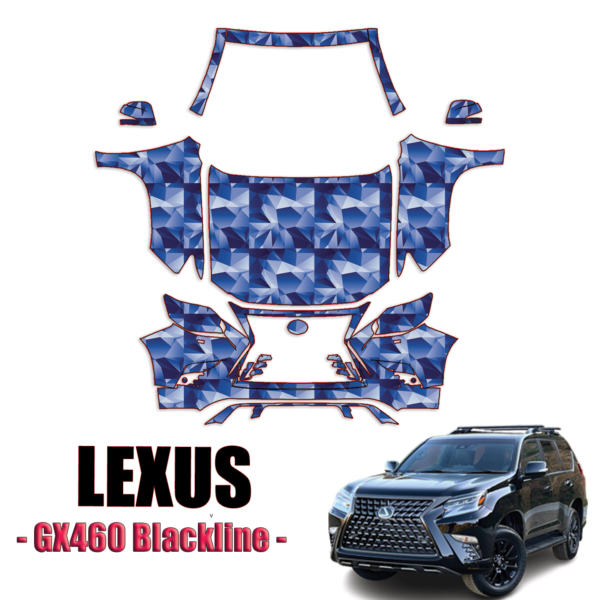2022-2023 Lexus GX460 Blackline Precut Paint Protection Kit – Full Front + A Pillars + Rooftop